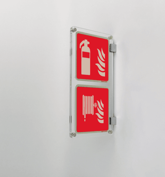  Brandsläckare/Brandpost kombinerad, dubbel DESIGN